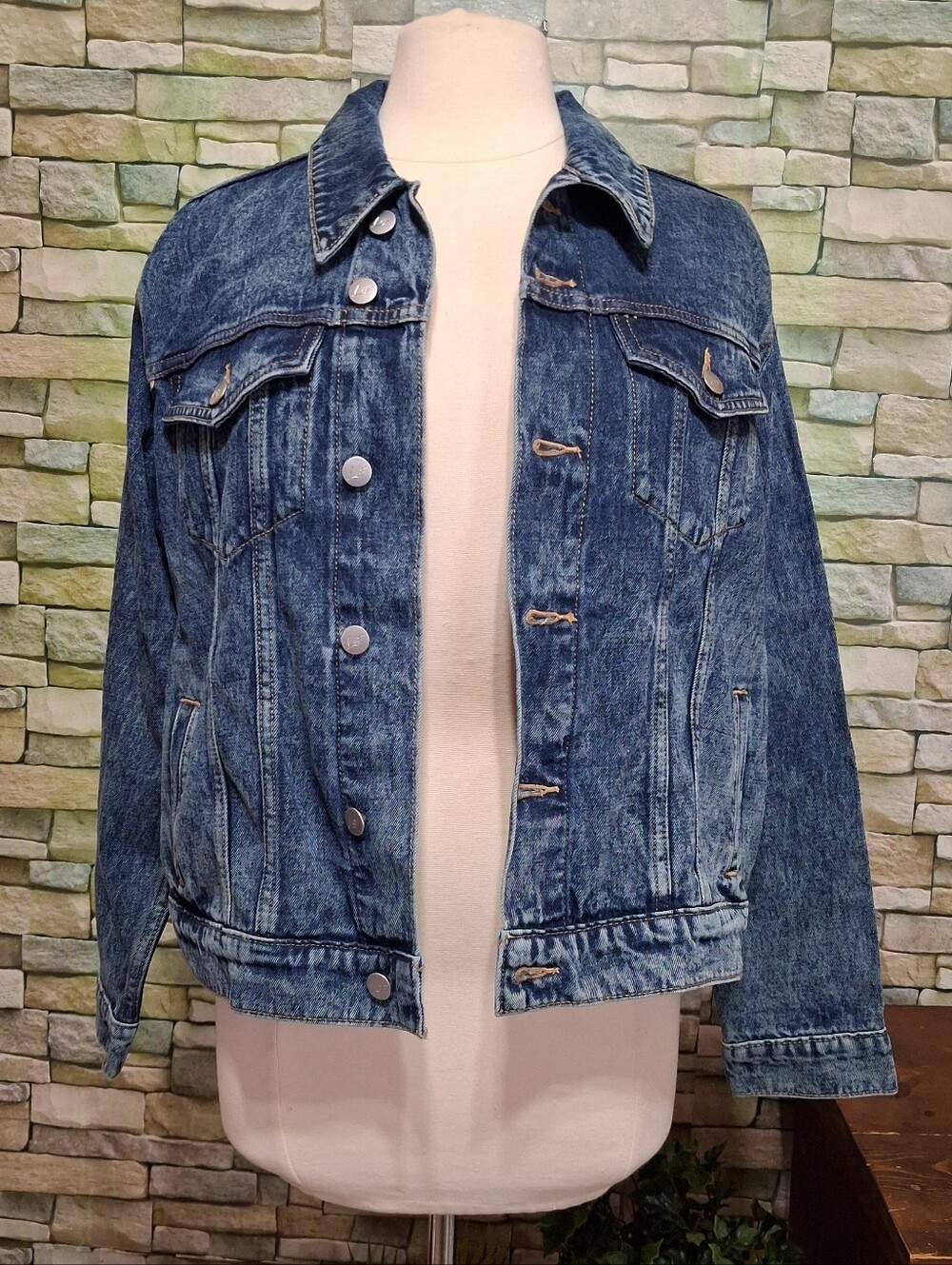 Love In Faith Blessed Denim Jacket